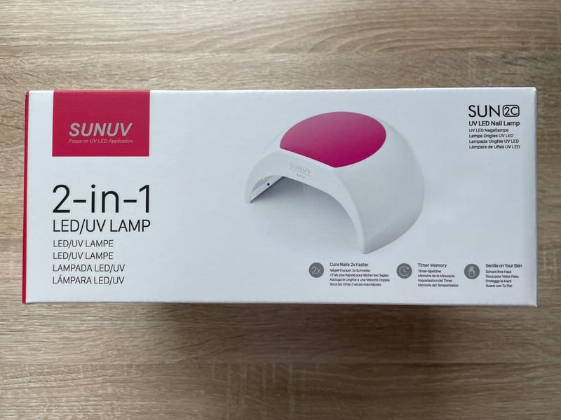 SUNUV UV LED Körömszárító Lámpa Gél Körmökhöz - 4 Időzítővel, Infravörös Érzékelővel