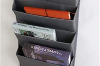 Easybuy Oxford Szövet Függő Szervező 4 Rekesszel és 5 Akasztóval - Összecsukható Ajtóra Szerelhető Tároló Törölközőknek, Irodai Kellékeknek  6