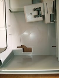 Keter Planet vanjski plastični ormarić niski, boja žada, 80x44x100 cm, 2 podesive police, nosivost 30 kg — napuknut dio (stanje: vidi 2. sliku) 2