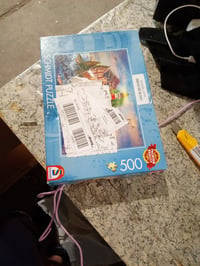Schmidt Spiele 59716 Maják na útese, puzzle 500 dielikov – prémiová kvalita — Balenie je otvorené (stav: pozri 2. obrázok) 2