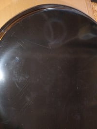 Tavă de servire rotundă Relaxdays, set de 2 bucăți, Ø 45 cm, suprafață antiderapantă, tavă pentru ospătari — prezintă zgârieturi pe partea inferioară (stare: vezi a 2-a fotografie) 2