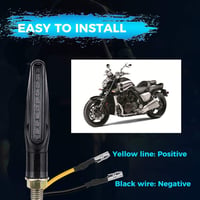 Univerzális LED irányjelző szett motorokhoz - 4db, vízálló, E24 jóváhagyott 5