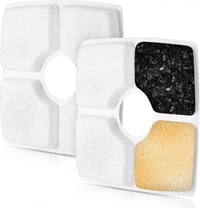 Catit macska ivókút szűrő - 2db aktivált szén és ioncserélő gyanta, 12,4 cm 1