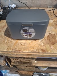 WENKO Barcelona kutija za pohranu s poklopcem, antracit siva, 19,5x16x11 cm, spremnik od 11,6 litara za kupaonske dodatke 3