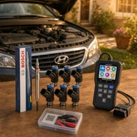 Set za lakše hladno pokretanje: grijač + 6x injektora + OBD2 dijagnostika 1