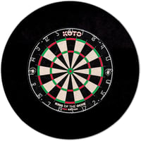 KOTO darts - 4 részes kék EVA dartszőnyeg, fali védőgyűrű darts táblához, falvédő gyűrű, univerzális méret, öntömítő anyag, kezdőknek és pro 2