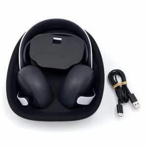 Căști de gaming wireless PlayStation Pulse Elite — defecte, funcționează parțial: adaptorul USB nu funcționează