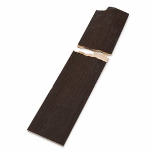 Consolă de perete Selsey Veldio cu sertar, 90 cm, negru – element din lemn rupt/decorativ, necesită reparații, outlet