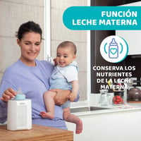 Chicco Cumisüveg és Bébiétel Melegítő Otthonra és Utazáshoz - 3 Programmal, Automatikus Kikapcsolással, Melegen Tartó Funkcióval, Fehér 4