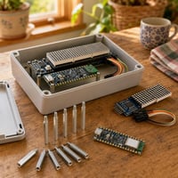 Prototipski set: Arduino Nano 33 BLE + MAX7219 LED matrica + 10x PCB odstojnik 1
