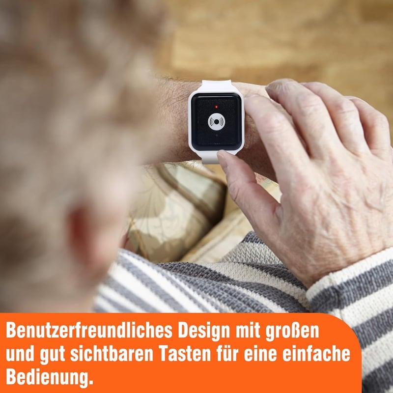 DAYTECH WiFi SOS gomb időseknek, betegeknek - Tuya okos vészjelző rendszer (2.4GHz)