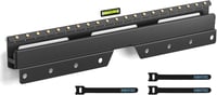 BONTEC TV Fali Tartó Fúrás Nélkül - 26-55" LED/LCD/OLED Képernyőkhöz, 50kg Teherbírás, VESA 400x400mm, Dönthető, Vékony Kivitel, Egyszerű Fe 1