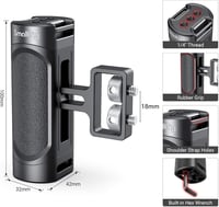 SmallRig állítható mini oldalsó markolat DSLR kamerákhoz - 3,5 kg teherbírás 6