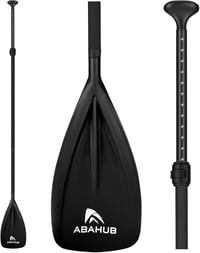 Abahub 3 részes állítható SUP evező alumínium 68-84 cm fekete/kék/zöld/narancs/piros/sárga 1