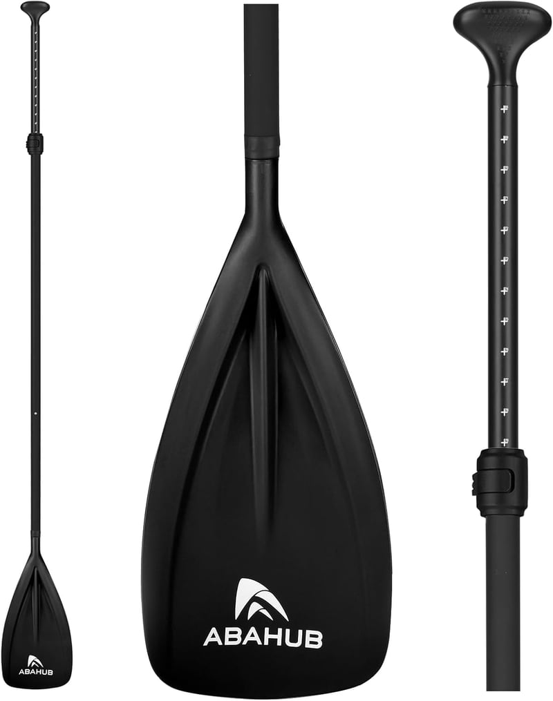 Abahub 3 részes állítható SUP evező alumínium 68-84 cm fekete/kék/zöld/narancs/piros/sárga