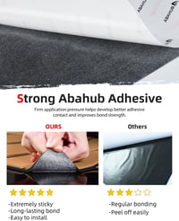 Abahub EVA hab csúszásmentes hajó fedélzet burkolat öntapadós teak mintás 2