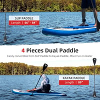 Abahub Felfújható SUP Deszka 320cm Evezővel és Ülésekkel 4
