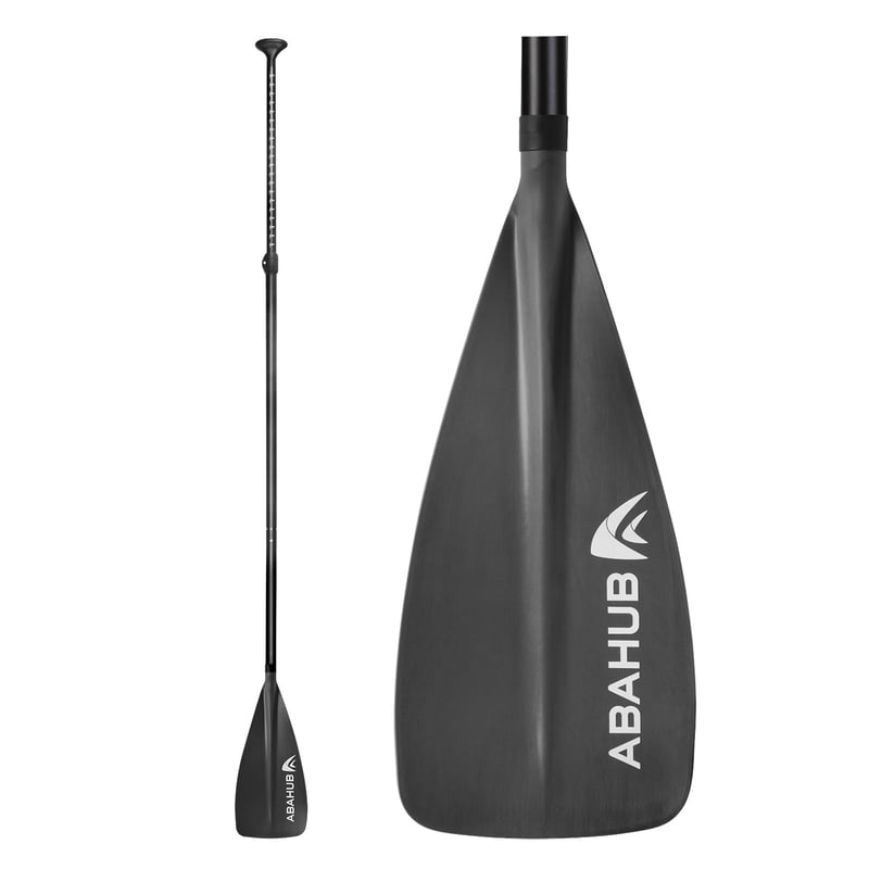 Detské hliníkové nastaviteľné pádlo na paddleboard Abahub - tyrkysové - 140-178 cm