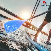 Abahub SUP evező 3 részes teleszkópos 173-213 cm alumínium fekete/kék/zöld - blue 6