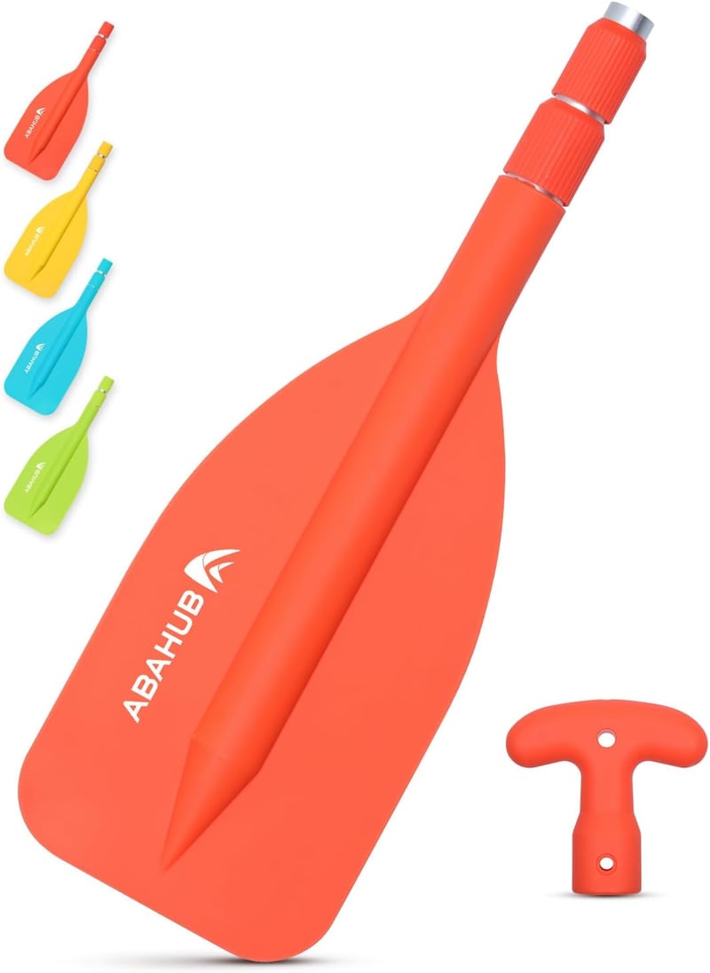 Abahub Teleszkópos Evező 53-106 cm Alumínium Kajakozáshoz Kenuhoz Gumicsónakhoz