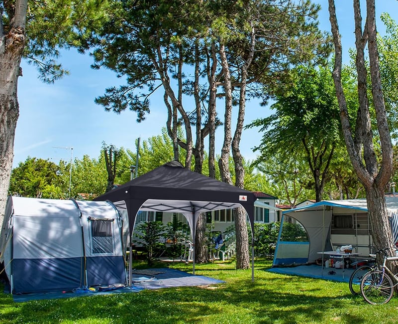 ABCCANOPY Összecsukható Pop-Up Pavilon Vízálló Kerti Sátor Hordtáskával