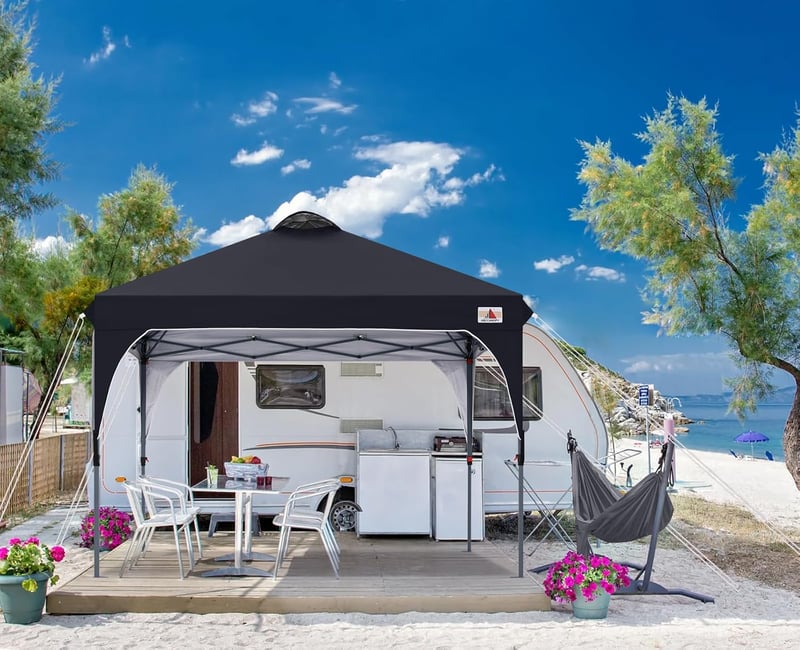 ABCCANOPY Összecsukható Pop-Up Pavilon Vízálló Kerti Sátor Hordtáskával