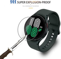 Samsung Galaxy Watch 4 44mm Edzett Üveg Védőfólia - 4db, HD Tiszta, 9H Keménységű 4