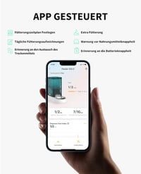 PETKIT Automata Macskaeledető 3L Rozsdamentes Acél Tálca Friss Zár Technológia - beige 3