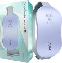 Slimpal Vezeték Nélküli Menstruációs Melegítőöv - USB Tölthető Hordozható Hőpárna Görcsökre Lítium Akkumulátor, Lila 1