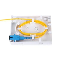 SC/APC Vízálló Optikai Aljzat FTTH Hálózatokhoz - Porbiztos Száloptikai Csatlakozó 4