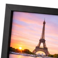 Ramă foto Abio 50x70 cm Negru MDF Sticlă acrilică Ramă pentru afișe, fotografii și tablouri Vintage Retro Rustic 3