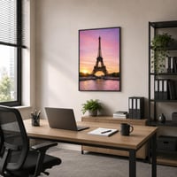 Ramă foto Abio 50x70 cm Negru MDF Sticlă acrilică Ramă pentru afișe, fotografii și tablouri Vintage Retro Rustic 8