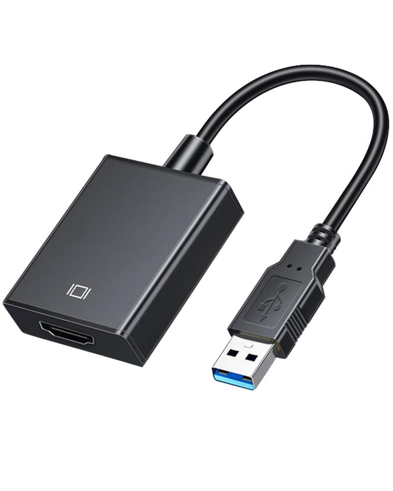 ABLEWE USB-HDMI Adapter 1080P - USB 3.0/2.0 Video Konverter Kabel za Povezivanje PC-a, Laptopa i TV-a, Kompatibilan sa Windows XP/7/8/10