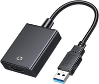 ABLEWE USB-HDMI Adapter 1080P - USB 3.0/2.0 Videó Átalakító Kábel PC, Laptop és TV Összekötésére, Windows XP/7/8/10 Kompatibilis 1