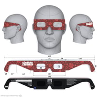 Okuliare na zatmenie Slnka Absolute Eclipse 2026 – Certifikované podľa normy ISO 12312-2 CE – Rodinné balenie 6 ks – Dizajn Bloom – Pre dospelých aj deti – Schválené výrobcom z EÚ (AAS) 5