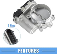 ABSOPRO Elektronikus Fojtószelep Dodge Challenger 3.6L 2011-2022 Alumínium 6