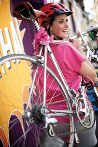 Zámok na bicykel s reťazou ABUS 1200 s číselným kódom - ružový - 60 cm 2