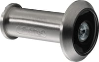 Vizor pentru ușă ABUS 2200 cu lentilă din sticlă și unghi larg de 180° - Argintiu, pentru uși cu grosimea de 35-53 mm 1