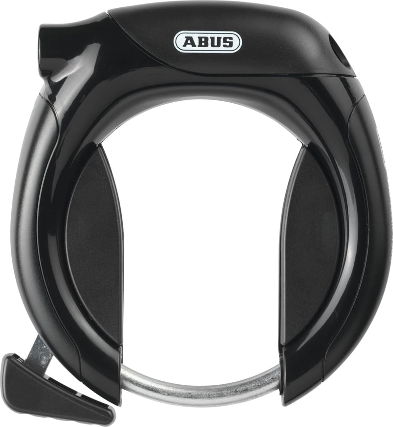 Súprava zámku na bicykel ABUS 4960 LH NKR + reťaz 6KS/85 a telo zámku ST4850 – čierna