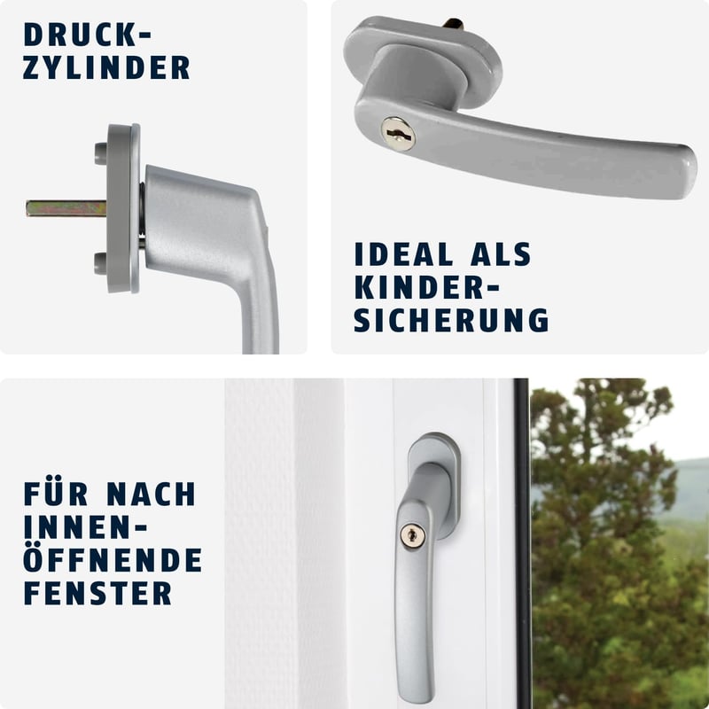 ABUS 84582 Ablakkilincs Biztonsági Ablakzár