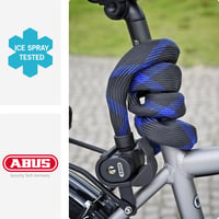 Antifurt cu cablu blindat ABUS Ivera Steel-O-Flex 7200 – Lacăt de siguranță cu cablu de oțel, 110 cm, negru – Nivel de securitate 7 6