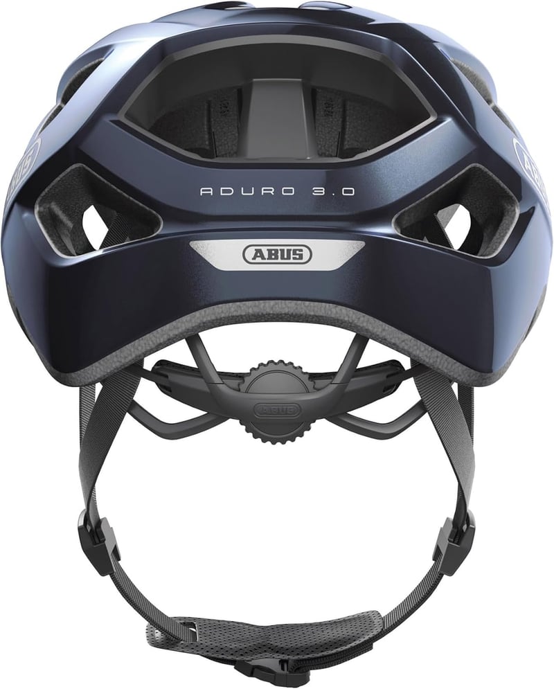 ABUS Aduro 3.0 Kerékpáros Sisak Férfiaknak és Nőknek Városi Biciklizéshez - M (52 - 58 inches), Blue (Midnight Blue)