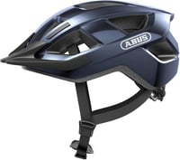 ABUS Aduro 3.0 Kerékpáros Sisak Férfiaknak és Nőknek Városi Biciklizéshez - M (52 - 58 inches), Blue (Midnight Blue) 1