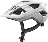 Cască de ciclism ABUS Aduro 3.0 LED cu lumină spate - Cască sport urbană pentru bărbați și femei - mărimea L (58-62 cm), albă 1