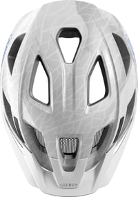 Cască de ciclism ABUS Aduro 3.0 LED cu lumină spate - Cască sport urbană pentru bărbați și femei - mărimea L (58-62 cm), albă 4