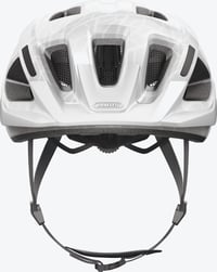 Cască de ciclism ABUS Aduro 3.0 LED cu lumină spate - Cască sport urbană pentru bărbați și femei - mărimea L (58-62 cm), albă 3