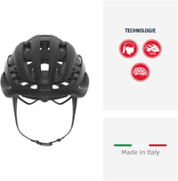 ABUS AirBreaker kerékpáros sisak profi biciklizéshez felnőtteknek és tizenéveseknek - M (52 - 58 inches), Black (velvet black) 2