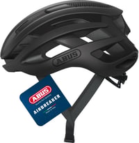 ABUS AirBreaker kerékpáros sisak profi biciklizéshez felnőtteknek és tizenéveseknek - M (52 - 58 inches), Black (velvet black) 1