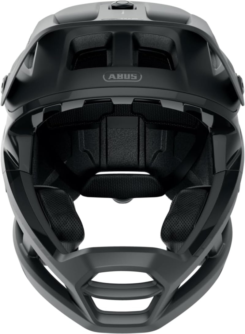 ABUS AirDrop MIPS Fullface MTB Kerékpáros Sisak Downhill Freeride Enduro - M (52 - 58 inches), Black (velvet black)