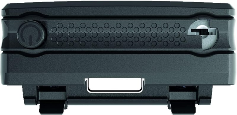 ABUS Alarm Box 2.0 Mobil Riasztórendszer Kerékpárhoz Fekete Alumínium Láncokkal Elemről Működő Lopásvédelem